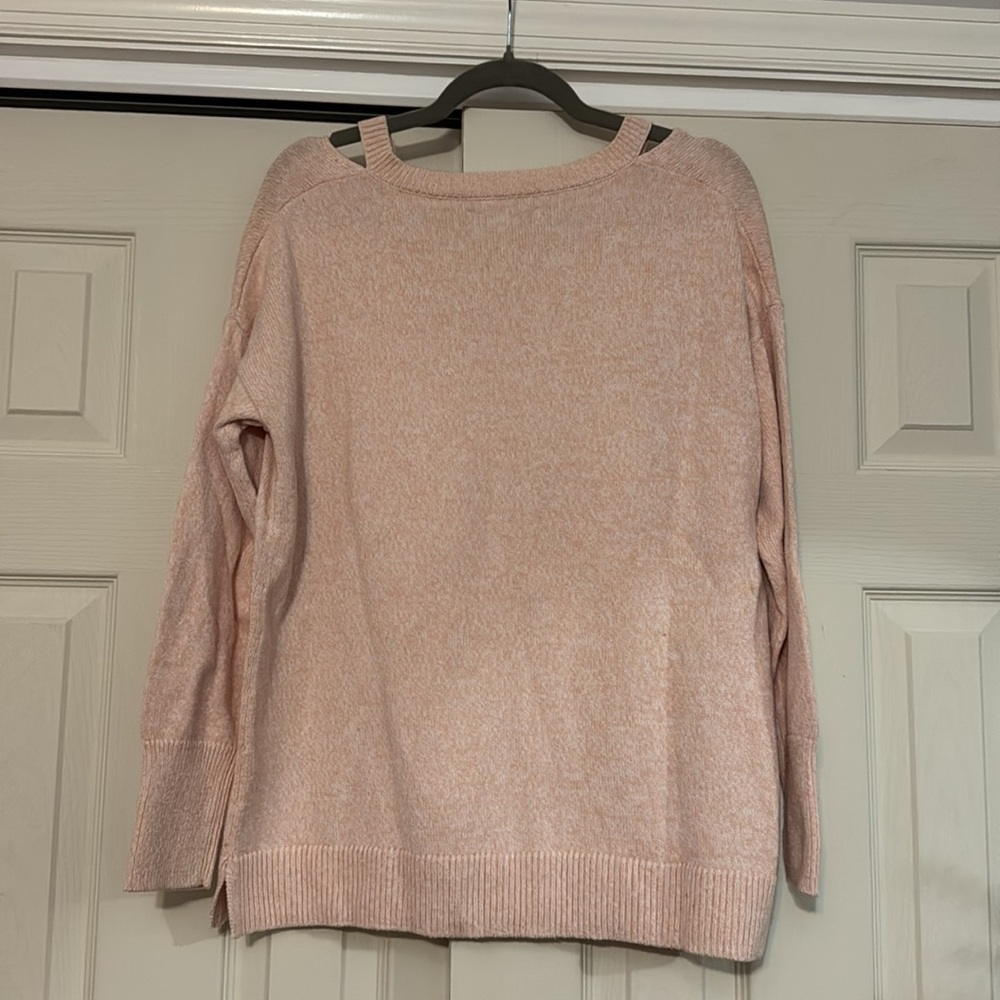LOFT Light Pink Sweater - Picture 4 of 5